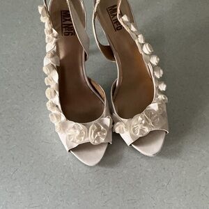 Mix N06 Cream Floral Women's Shoes